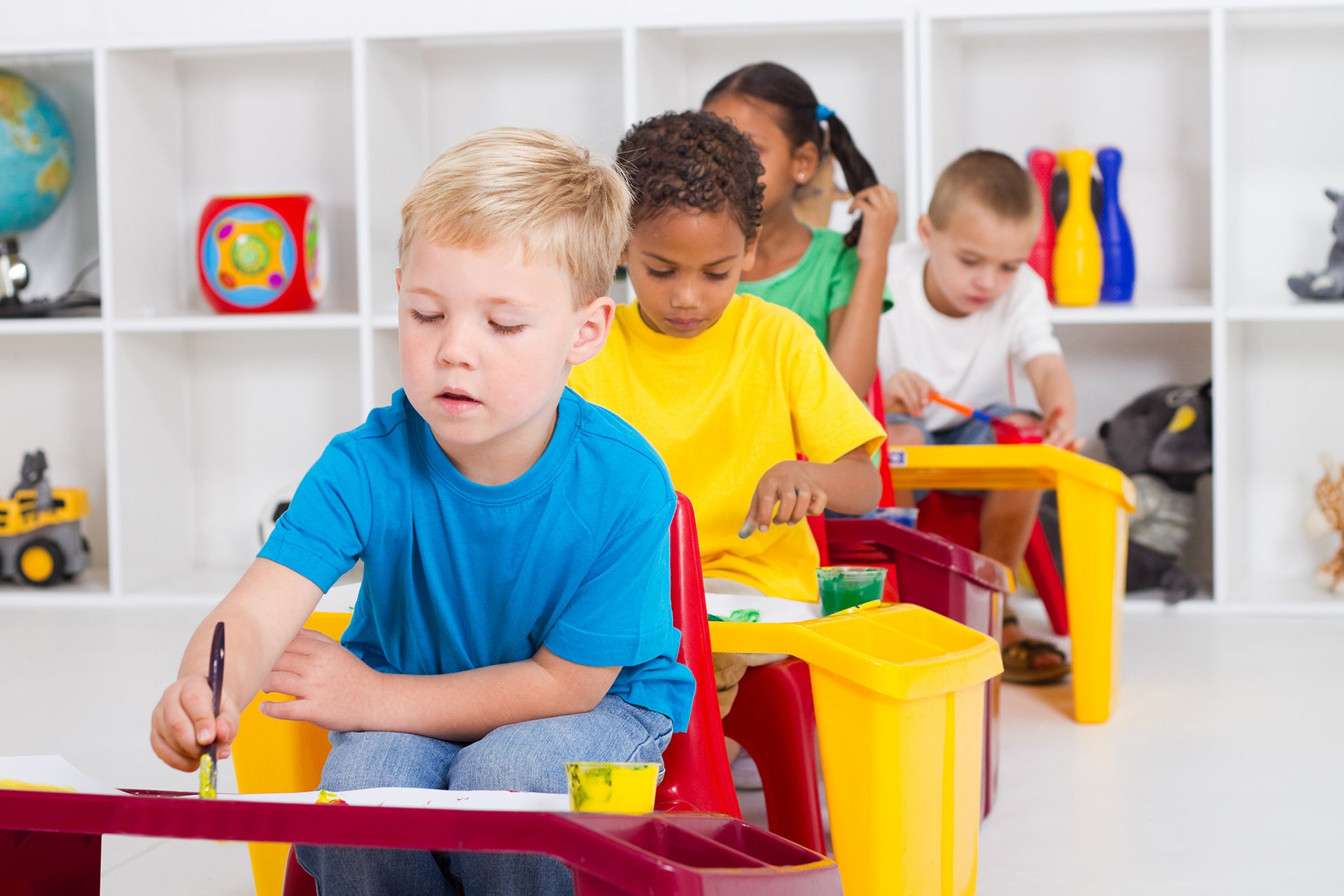 Painting develops creativity